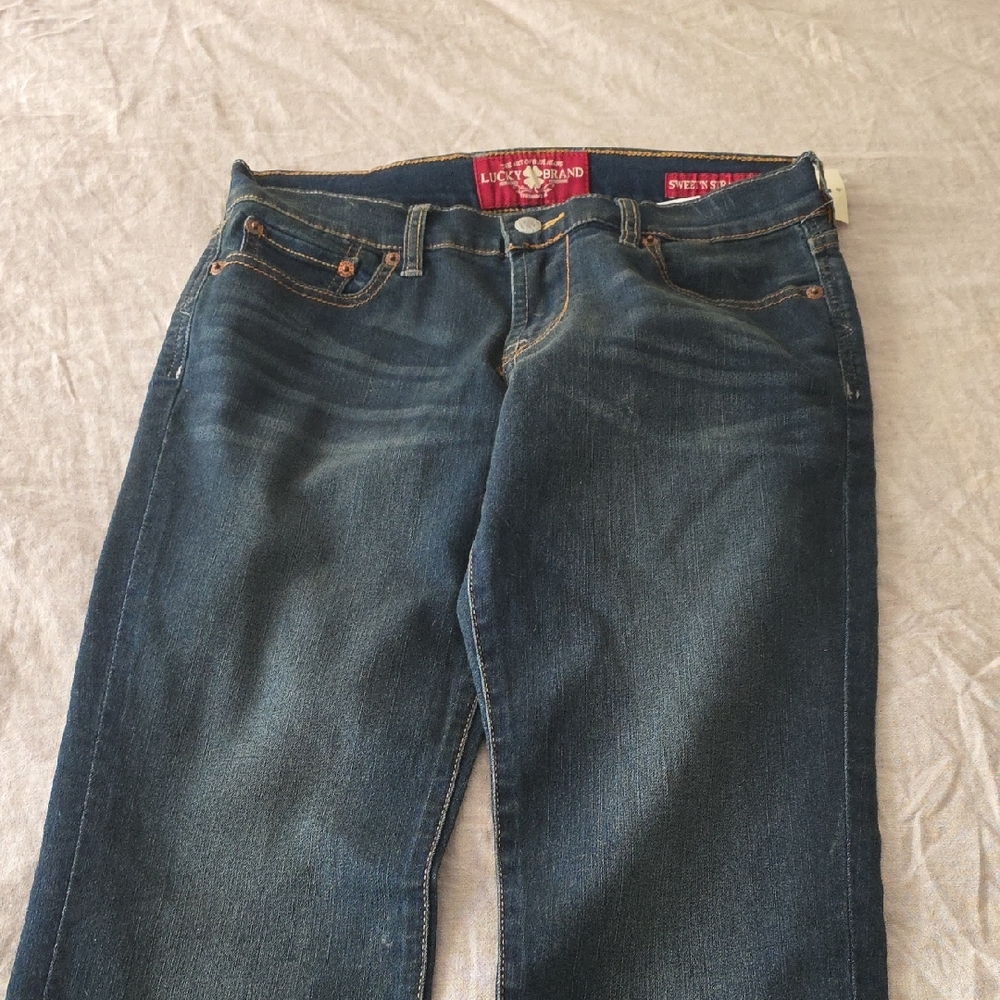 Lucky Brand Women's Dark Blue Skinny Jeans